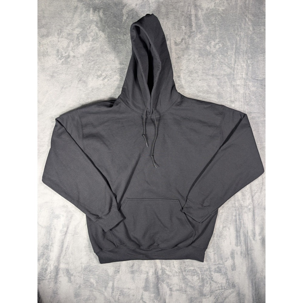 Gildan DryBlend Men Large Black Fool For You Clown Graphic Pullover Hoodie Size - Picture 2 of 14
